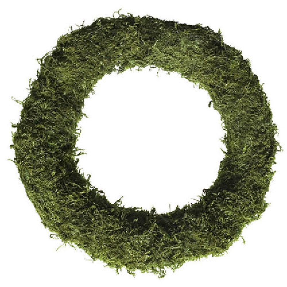Moss Wreath Ring Base 25cm Decorative Moss